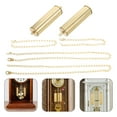thumbnail image 3 of FUEENIRVA Dially 1 Set Iron Clock Weight Grandfather Clock Part Wall Clock Mechanism Accessory, 3 of 6