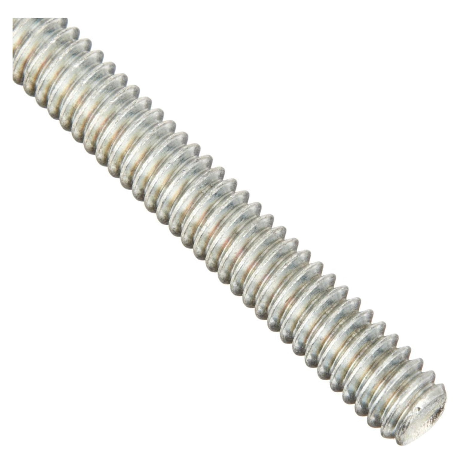 36" Length, 1/2"-20 Steel Zinc Plated Fully Threaded Rod