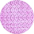 thumbnail image 1 of Ahgly Company Indoor Round Abstract Purple Contemporary Area Rugs, 8' Round, 1 of 4