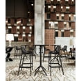 thumbnail image 5 of Compamia Sky Air Square Bar Set with 2 Barstools Black, 5 of 5