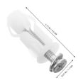 thumbnail image 6 of WRITWAA Toilet Lid Screws Toilet Seat Fittings White 12-Pcs, 6 of 7