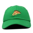 thumbnail image 5 of DALIX Pizza Slice Hat Baseball Cap in Kelly Green, 5 of 7