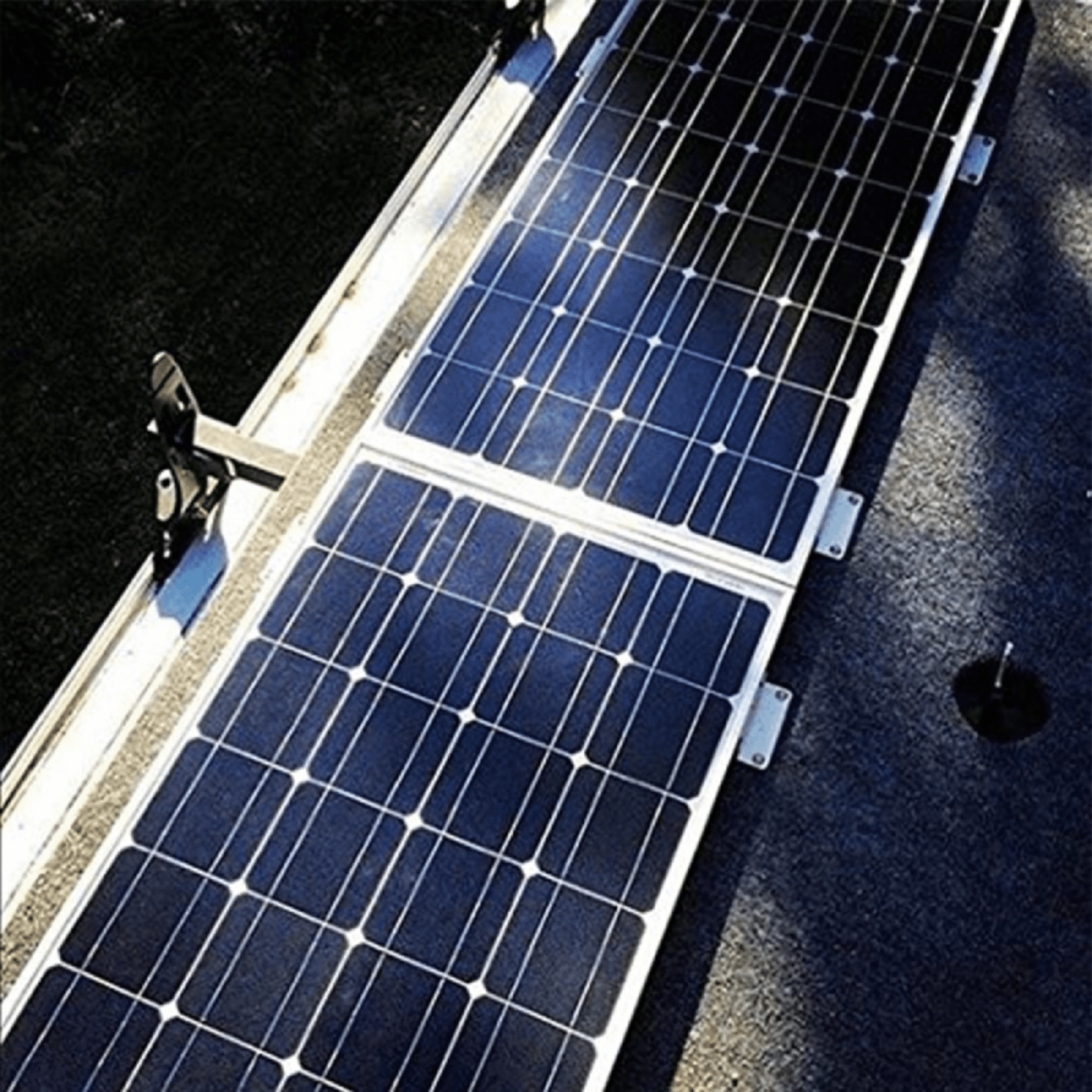 4 Sets of Solar Panel Mounting Z Brackets Lightweight Aluminum Corrosion-Free Construction for RVs, Trailers, Boats, Yachts, Wall and Other Off Gird Roof Installation