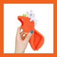 thumbnail image 2 of IBAOLEA Unique Case Compatible with iPhone 7 Plus/8 Plus,Cute Fun 3D Cartoon Carrot Design with Mini Ornaments Soft Silicone Bumper Shockproof Protector (Carrot, iPhone 7 Plus/8 Plus), 2 of 7