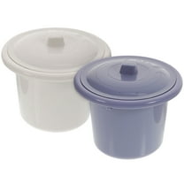 STOBOK 2Pcs Commode Bucket With Lid Plastic Light Green For Home Parents