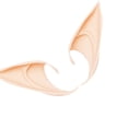 thumbnail image 4 of 1 Pair Elf Ears Cosplay Accessories Latex Soft Pointed Prosthetic False Ear Halloween Party Masks, 4 of 8