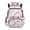 Butterfly and Daisy Pattern, variant on Psesaysky Multi Pocket Travel Rucksack for Elementary School, 600D Polyester Lightweight School Bookbag, Flame Pattern