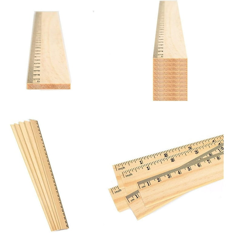 Wholesale 12 Wooden Ruler – BLU School Supplies