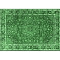 thumbnail image 1 of Ahgly Company Indoor Rectangle Persian Emerald Green Traditional Area Rugs, 3' x 5', 1 of 4