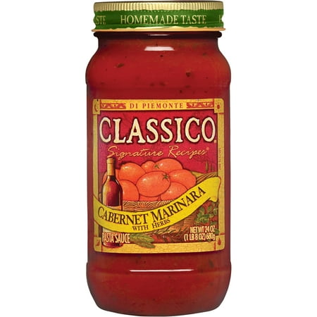 classico marinara sauce cabernet herbs pasta oz signature recipes