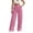 A-Red148, variant on XIAOCHA Womens High Waist Tailored Pant Wide Leg Full Length Button Waist Trouser Smooth Elegant office Pants