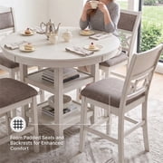 Signature Design by Ashley Furniture Erinberg Antique White Dining Table Set