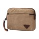 thumbnail image 1 of Bolso de mano para hombre, ligero, con cierre de cremallera, tarjetero, cartera moderna Caqui, 1 of 9
