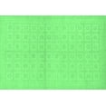 thumbnail image 1 of Ahgly Company Indoor Rectangle Oriental Emerald Green Modern Area Rugs, 3' x 5', 1 of 4