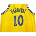thumbnail image 3 of Golden State Warriors Tim Hardaway Autographed Yellow Jersey Beckett BAS Witness 232600, 3 of 5
