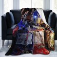 thumbnail image 6 of Transformers Blanket, Super Soft Throw Blanket, Cozy Flannel Blankets For Boys Girls, Warm Blankets For Couch Sofa Bed, 50"X40", 6 of 9
