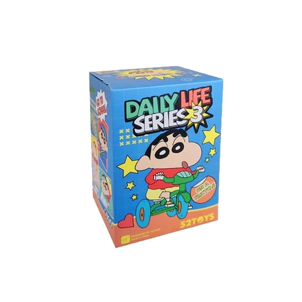 Crayon Shin-chan-Original Mystery Box, 03Life Series 3, Minifiguras sorpresa, Caja ciega, Muñecas GerCollection, Regalos de cumpleañoszhangmengyarandom 1pc+ zhangmengya unisex