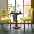 thumbnail image 3 of Dining Chair Slipcover, Sunflower Summer Flower Yellow Floral Chair Protector Stretch Parsons Chair Covers for Dining Room, Restaurant, Kitchen, Party, Set of 8, 3 of 5