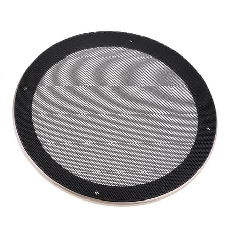 

8 Inch Speaker Grills Schutzhülle with 4 pcs Screws for Speaker Mounting Home Audio DIY -228mm Outer Diameter Champagne