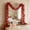 Red, variant on TOPRenddon 82.68in Pink Artificial Lilacs Flower Vines, Silk Fabric & Plastic Garland, Indoor/Outdoor Decor for Weddings/Parties/Festivals, Handmade Decorative Vines