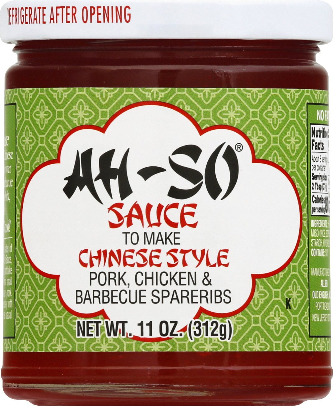 Ah-so Barbeque Sauce 11oz