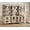 Beige, variant on WAMPAT 2-Piece Modern 72" Tall Library Bookcases with Glass Doors & Adjustable Shelves, Wood Bookshelves with Storage Cabinet & Open Shelves for Home Office & Living Room, Beige