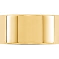 thumbnail image 3 of 14K Yellow Gold 14Ky 10mm Ltw Flat Band Size 10.5 Made In United States fll100-10.5, 3 of 6