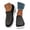 Blue, variant on Slip on Mule Sneakers Women Lightweight Breathable Air Cushion Wedge Backless Walking Shoes Platform Orthotic Clog