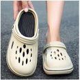 thumbnail image 6 of Men Clogs, Breathable Hole Design Garden Shoes Slippers Sandals Lightweight Slip On Mules Outdoor Walking Slippers Summer Beach Shoes, 6 of 7