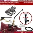 thumbnail image 1 of American Shifter  C4 Shifter Kit Black 12 in. E Brake Cable Clamp Trim Kit Dipstick for F7638, 1 of 1