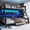 Full XL-over-Queen, variant on Queen over King Size Metal Bunk Bed, Kids Teens Chic Bed Frame with Bedside Storage Shelves and LED Light Strip