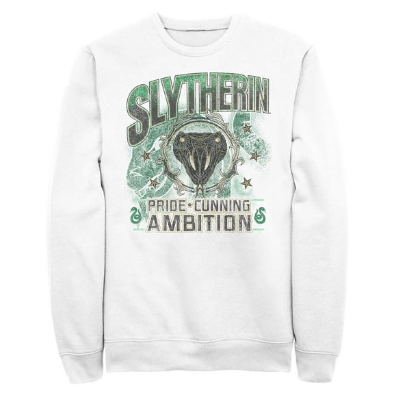 Mens Harry Potter Slytherin Pride and Ambition Sweatshirt