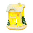 thumbnail image 4 of Casa de vacaciones navideña, casa navideña luminosa, adornos navideños, regalos, estilo A, 4 of 9