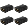 thumbnail image 1 of 4X Adaptateur de Changeur de Genre F/F Femelle pour Hdtv, 1 of 5