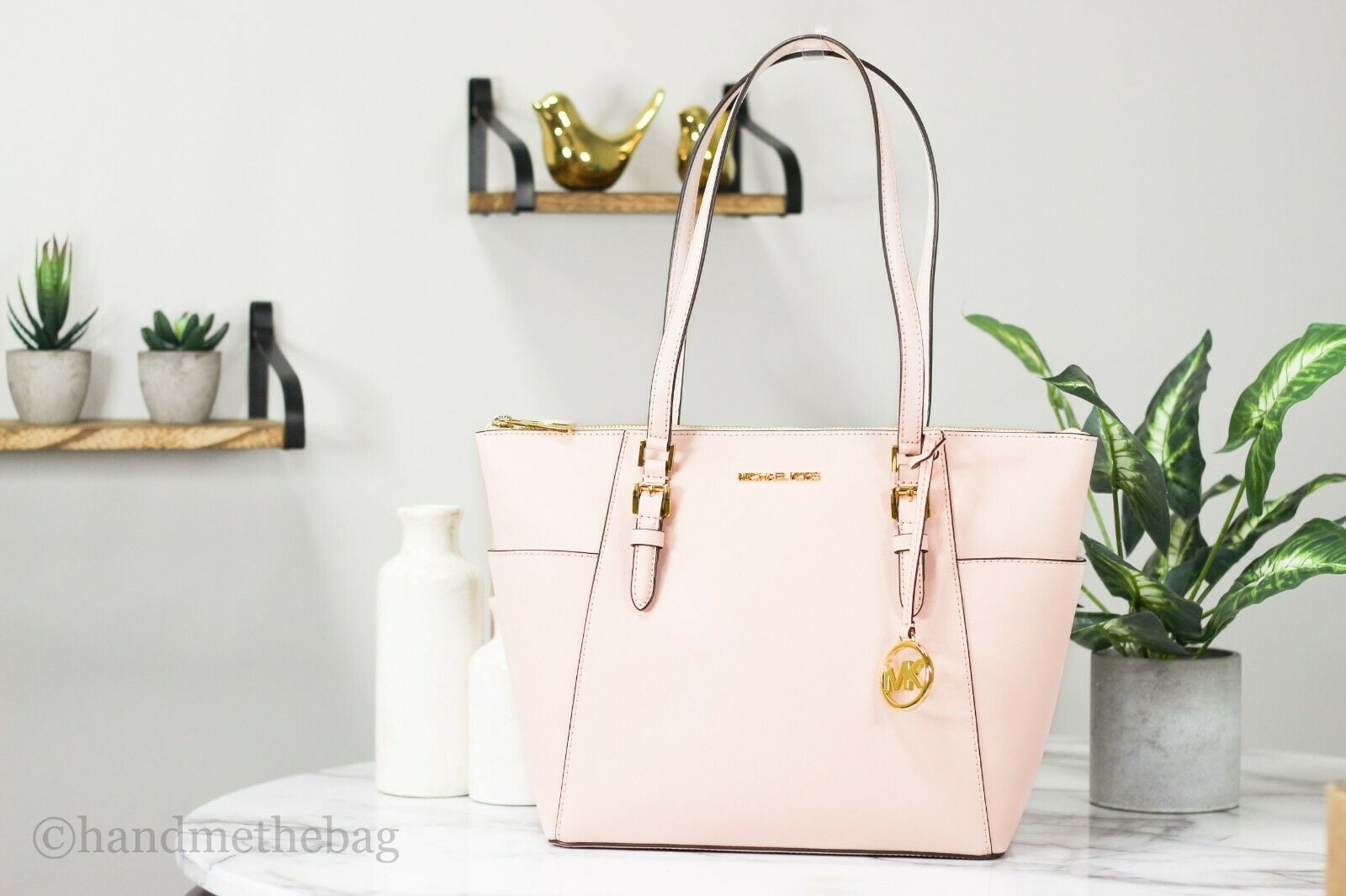 michael kors large tote pink