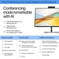thumbnail image 4 of HP Series 5 Pro 524pm 24" FHD IPS Monitor with 5ms Response Time, Anti-Glare, Flicker Free, VESA Mount (100mm), Displayport, HDMI & Dockztorm USB Port Expander, Black/Silver (9E0G9UT#ABA) 2 Pack, 4 of 7