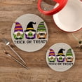 thumbnail image 2 of SKYSONIC Halloween Gnomes Pot Holders Trivets, 2 Pcs Heat Resistant Trivets,Trick Or Treat Cotton Thread Weave Mats for Hot Pads Pans Pot Bowl Teapot for Kitchen Decor, 2 of 7