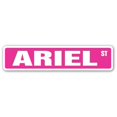 thumbnail image 1 of SignMission SS-ARIEL 4 x 18 in. Childrens Name Room Street Sign - Ariel, 1 of 1