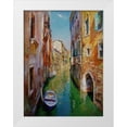 thumbnail image 1 of Sviridov, Sergei 25x32 White Modern Wood Framed Museum Art Print Titled - Venice Memories VII, 1 of 4