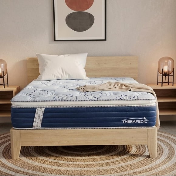Colchon Queen Size Therapedic Confort Ultrafresh | Espumas Suaves Premium