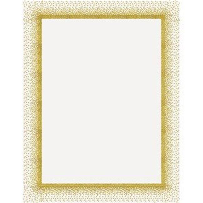 Geographics GEO24759 Confetti Gold Design Poster Board, Yellow Pack
