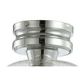 thumbnail image 2 of JONATHAN Y Domenic 7.75" Metal/Seeded Glass LED Flush Mount, Chrome, JYL7442B, 2 of 8