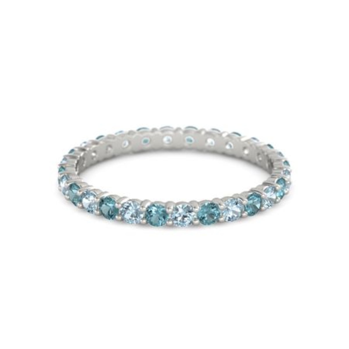 Authentic Alluring Petite Brilliant Stackable Ring, Clear CZ US
