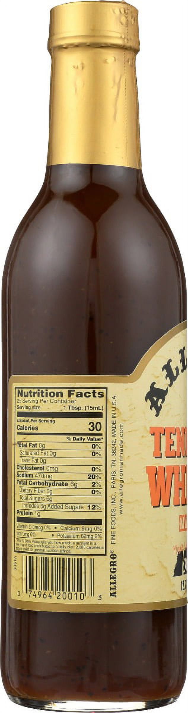 (4 pack) Allegro Tennessee Whiskey Marinade, 12.7 fl oz