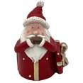 thumbnail image 2 of Figurita Navideña Papá Noel Mini Recuerdos Fiesta Navidad Resina Bonita (circular), 2 of 9