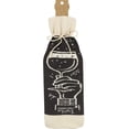 thumbnail image 6 of Primitives by Kathy LOL Made You Smile Reusable Gift Bottle Sock, 3.38" x 11.25", Toast The Host with The Most, 6 of 6
