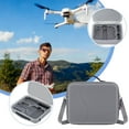 thumbnail image 4 of Sac de Rangement Portable en PU pour Drone DJI NEO 2, Édition Simple & Skyfly Ensemble, Résistant à l'Eau et Absorbant les Chocs, Gris, 4 of 7