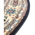 thumbnail image 5 of Unique Loom Narenj Collection Area Rug - Adams (10' Round Navy Blue/Beige), 5 of 6