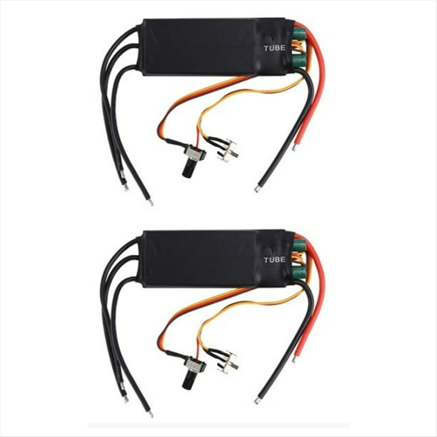 2 Unids DC6-24V 1000W BLDC 3 Fase DC Sin Escobillas Motor Driver Hallless DC Motor Drive Junta Regulador de Velocidad del Regulador