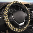 thumbnail image 4 of Kdxio Moon Bear Print Elastic Stretch Steering Wheel Cover,Auto Steering Wheel Cover,15 Inch Anti-Slip,Warm in Winter and Cool in Summer,Fit Suvs,Vans Cars,Trucks, 4 of 7